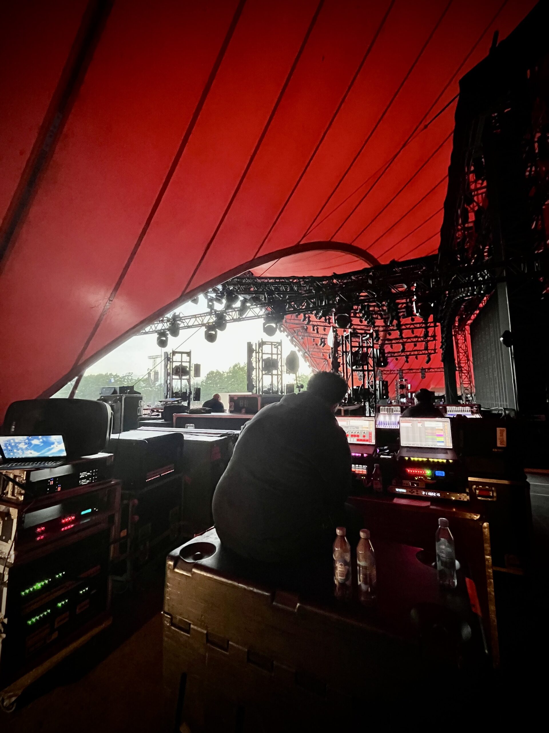 seneteknik, roskilde festival, lyd, FOH, monitor